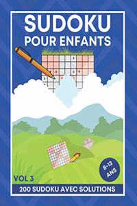 Sudoku Pour Enfants - 8-12 Ans - VOL 3