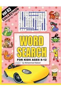 Word Search for Kids Ages 8-12 - Vol 3 - Collection