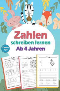 Zahlen Schreiben Lernen Ab 4 Jahren