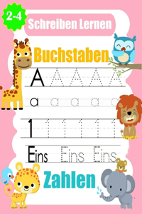 Buchstaben Und Zahlen Schreiben Lernen