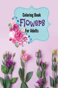 Coloring Book Flowers For Adults