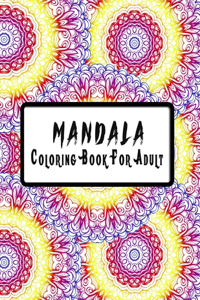 Mandala Coloring Book For Adults