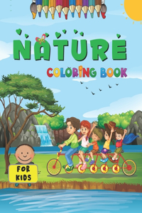 Nature Coloring Book For Kids