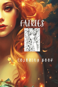 Beautiful Fairies Coloring Book
