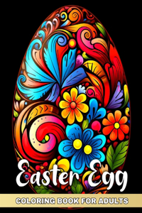 Easter Egg Coloring Book for Adults
