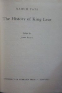 The History of King Lear