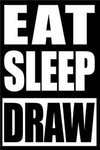 Eat Sleep Draw - Gift Notebook for Archery, Medium Ruled Journal