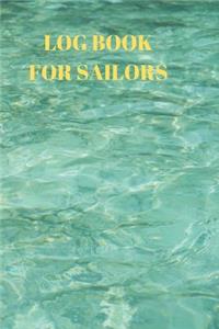 Log Book for Sailors
