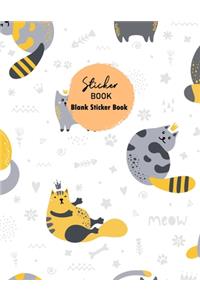 Sticker Book Blank Sticker Book
