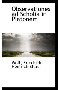 Observationes Ad Scholia in Platonem
