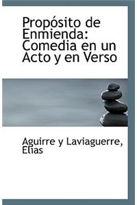 Proposito de Enmienda