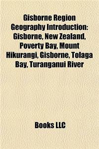 Gisborne Region Geography Introduction
