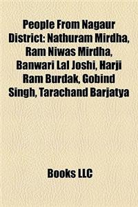 People from Nagaur District
