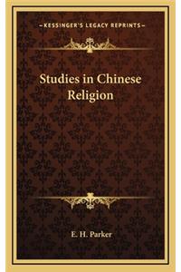 Studies in Chinese Religion