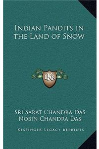 Indian Pandits in the Land of Snow