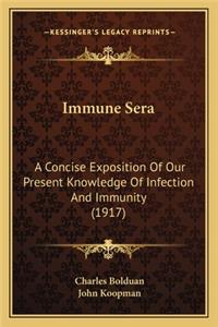 Immune Sera