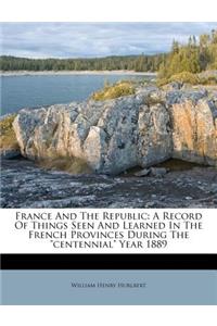 France And The Republic