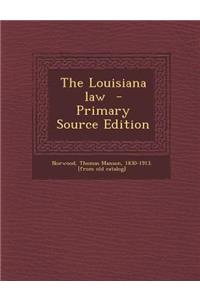 Louisiana Law