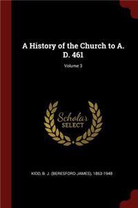 A History of the Church to A. D. 461; Volume 3