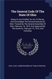 General Code Of The State Of Ohio