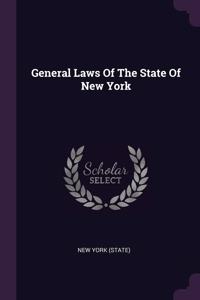 General Laws Of The State Of New York