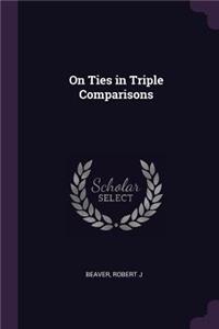 On Ties in Triple Comparisons