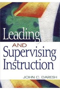 Leading and Supervising Instruction