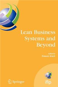 Lean Business Systems and Beyond