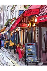 Beautiful European Adventure 2017 Monthly Planner