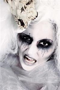 Evil White Female Ghoul Horror Fantasy Journal