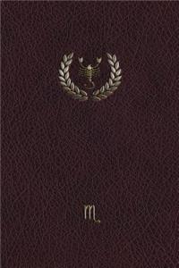 Monogram Scorpio Notebook