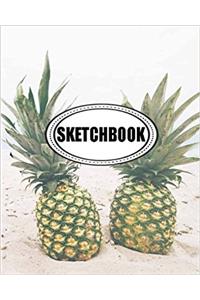 Sketchbook Pineapple 02