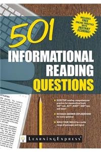 501 Informational Reading Questions