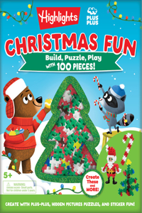 Christmas Puzzle and Play: Build with 100 Pieces!