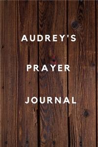 Audrey's Prayer Journal