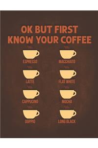 OK But First Know Your Coffee