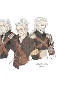 Geralt of Rivia The Witcher Notebook Journal