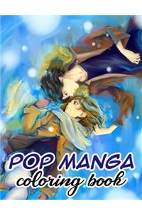 Pop Manga Coloring Book