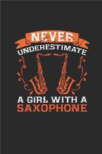 Never Underestimate A Girl With A Saxophone
