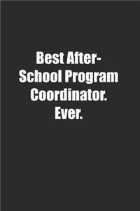 Best After-School Program Coordinator. Ever.