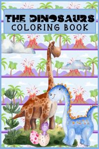 The Dinosaurs Coloring Book