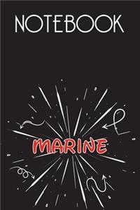 MARINE Notebook, Simple Design