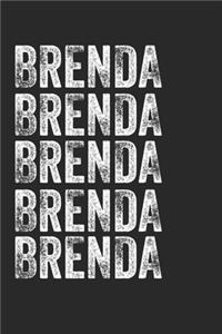 Name BRENDA Journal Customized Gift For BRENDA A beautiful personalized