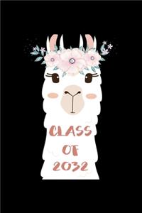Class of 2032 Lama Notebook