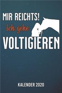 Mir reicht's - Voltigieren Kalender 2020