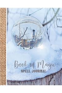 Book of magic spell journal
