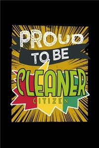 Proud to be cleaner citizen