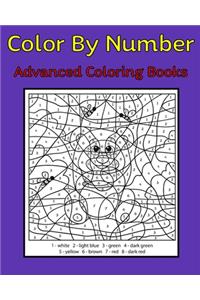 Color By Number Advanced Coloring Books