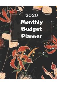 Monthly Budget Planner 2020