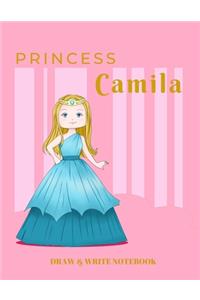 Princess Camila Draw & Write Notebook